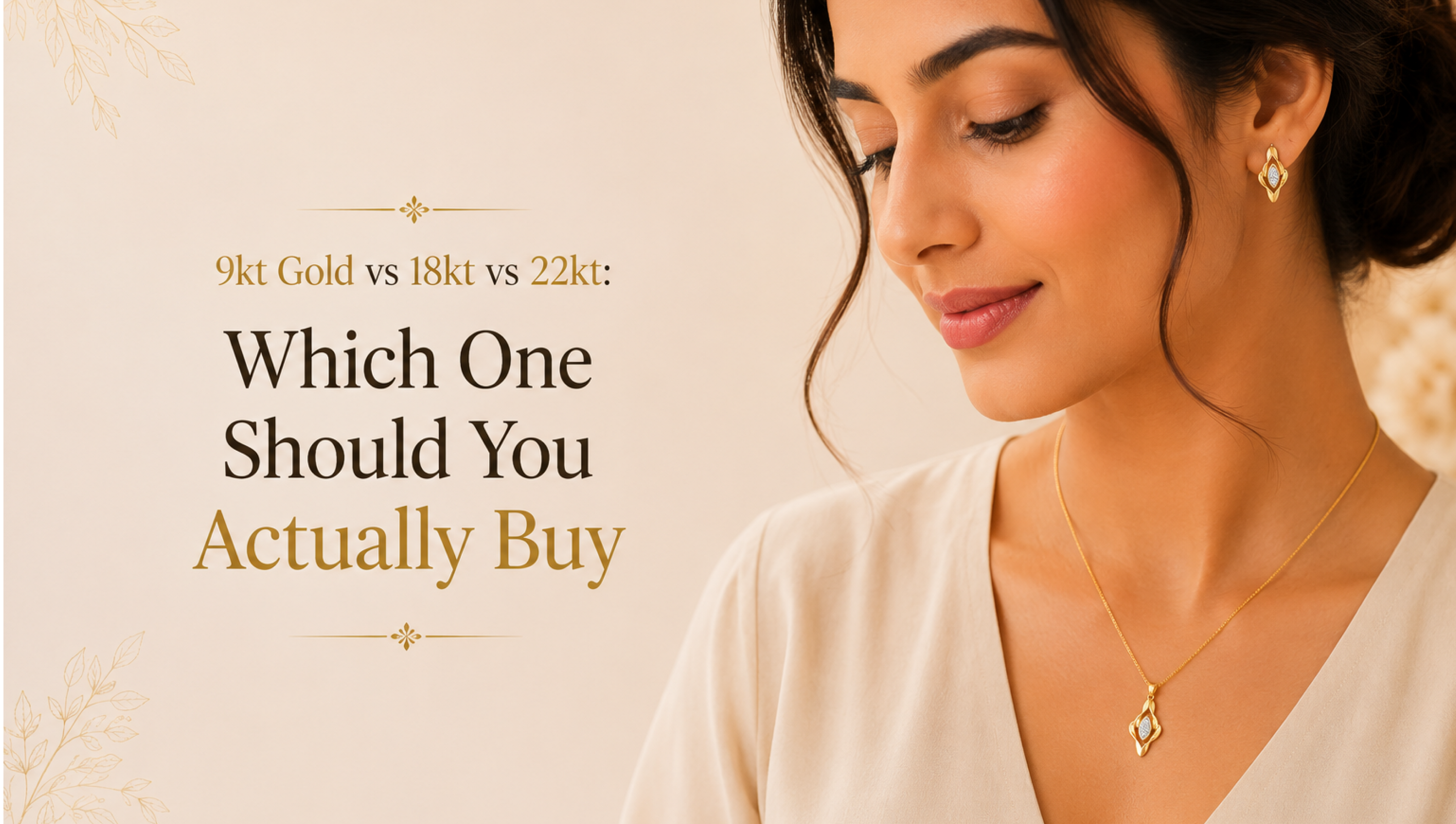 9kt Gold vs 18kt vs 22kt: Which One Should You Actually Buy?