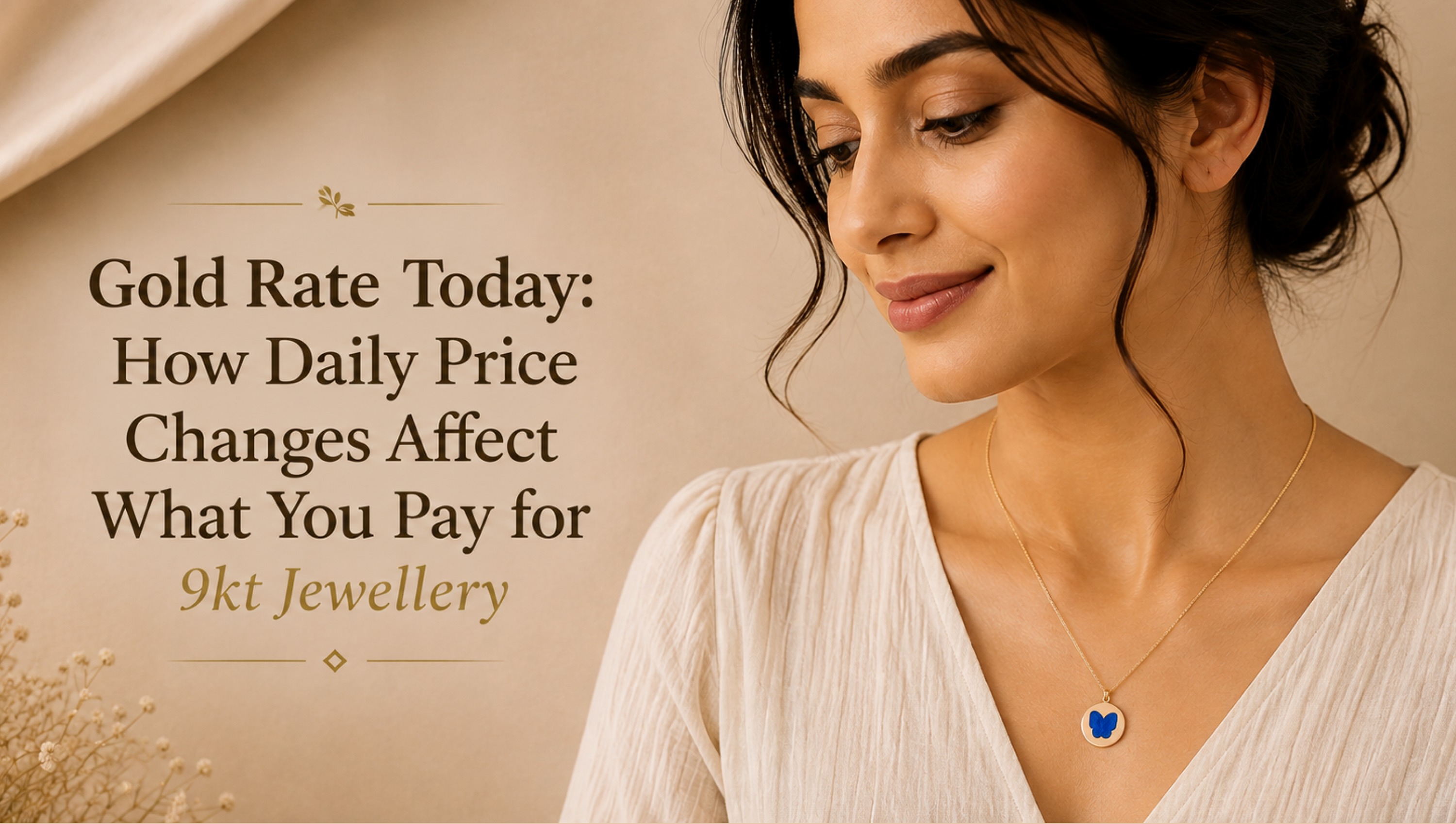Gold Rate Today: How Daily Price Changes Affect What You Pay for 9kt Jewellery
