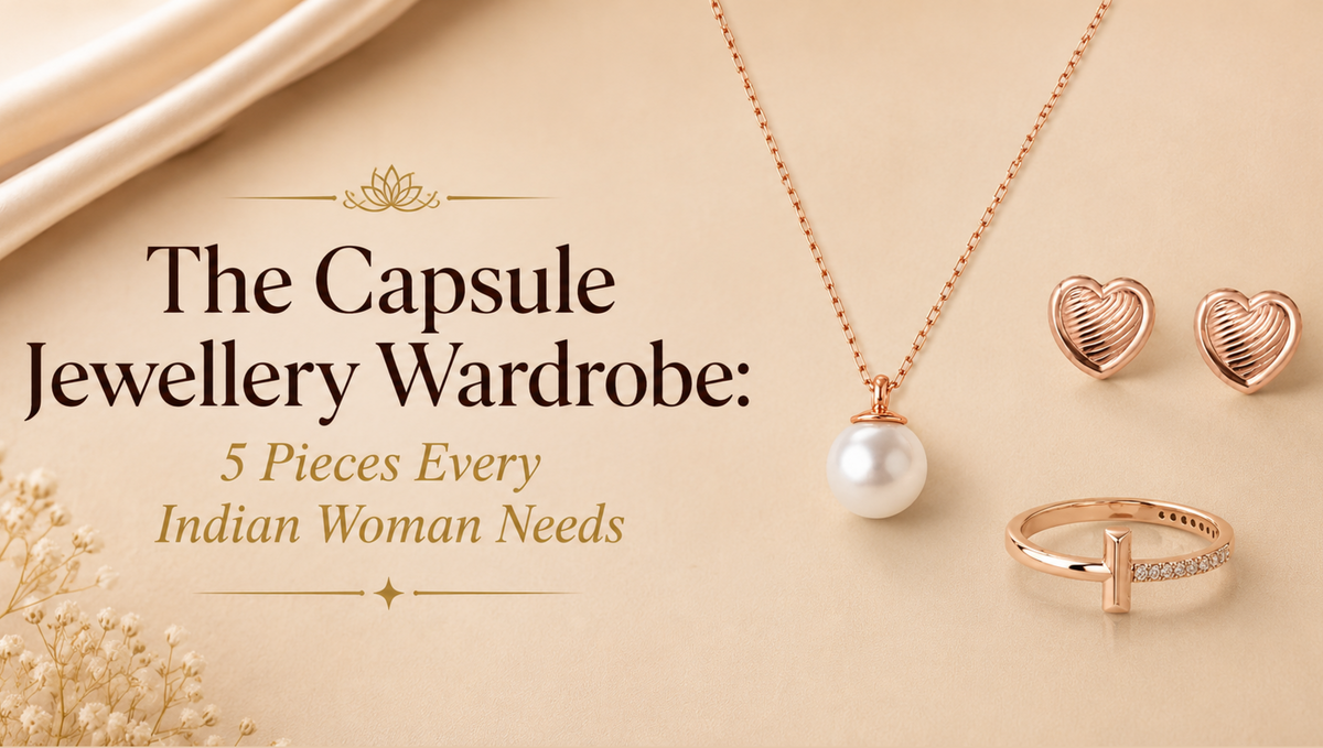 The Capsule Jewellery Wardrobe: 5 Pieces Every Indian Woman Needs