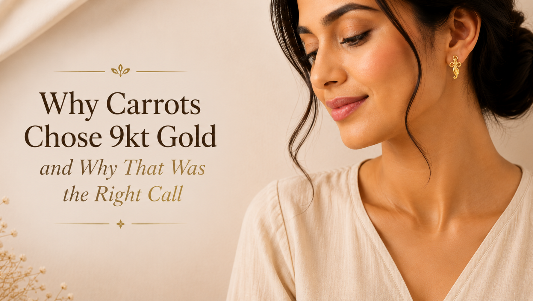Why Carrots Chose 9kt Gold and Why That Was the Right Call