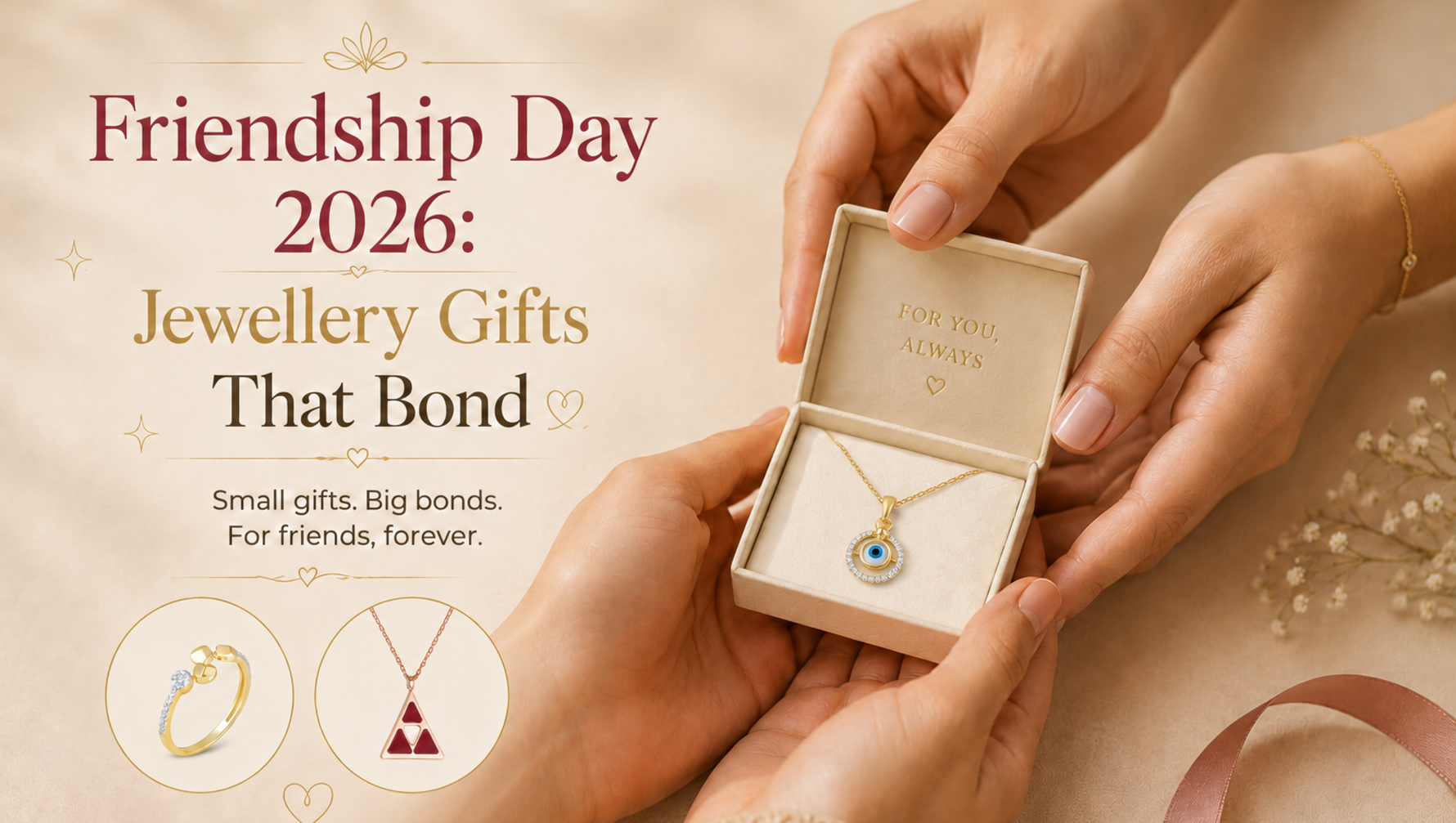 Friendship Day 2026: Jewellery Gifts That Bond