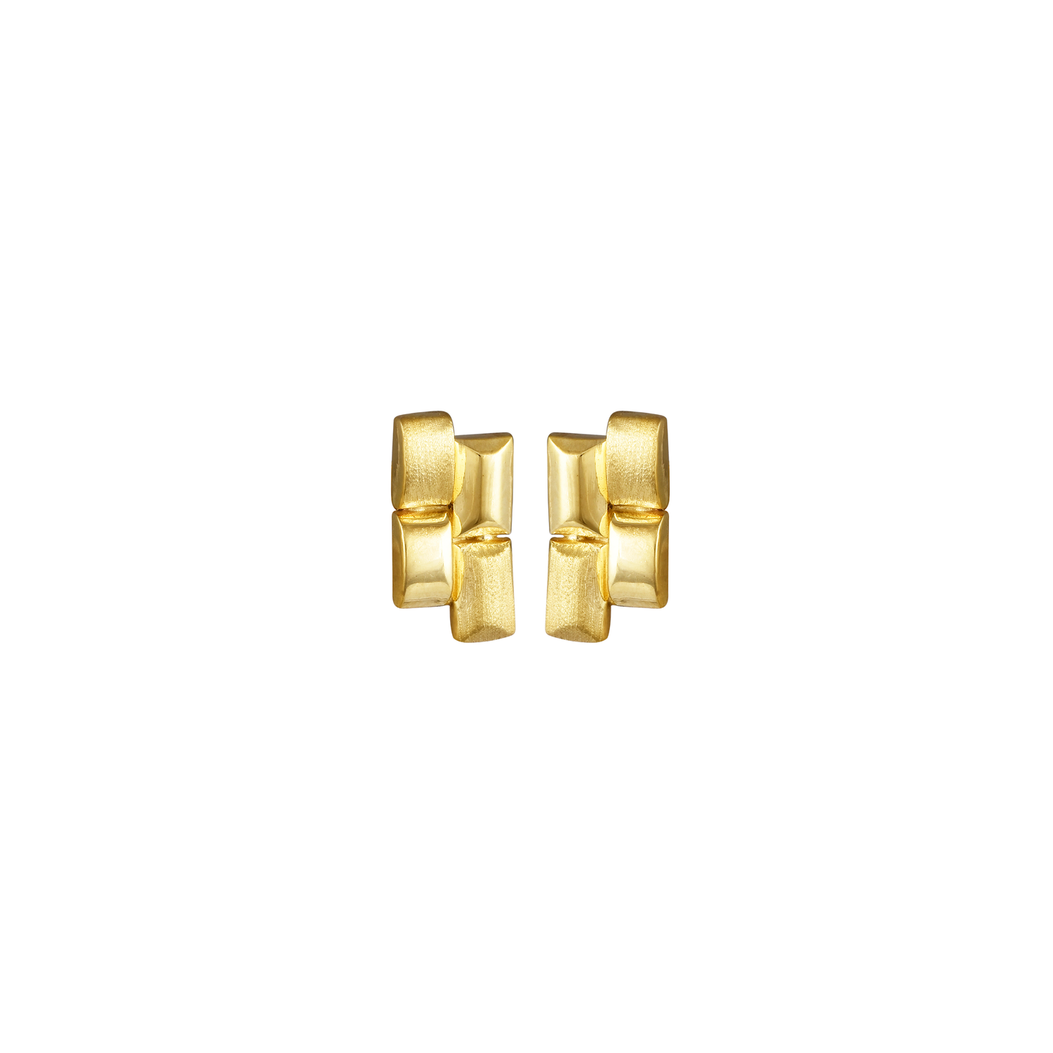 Modern Brick Earrings