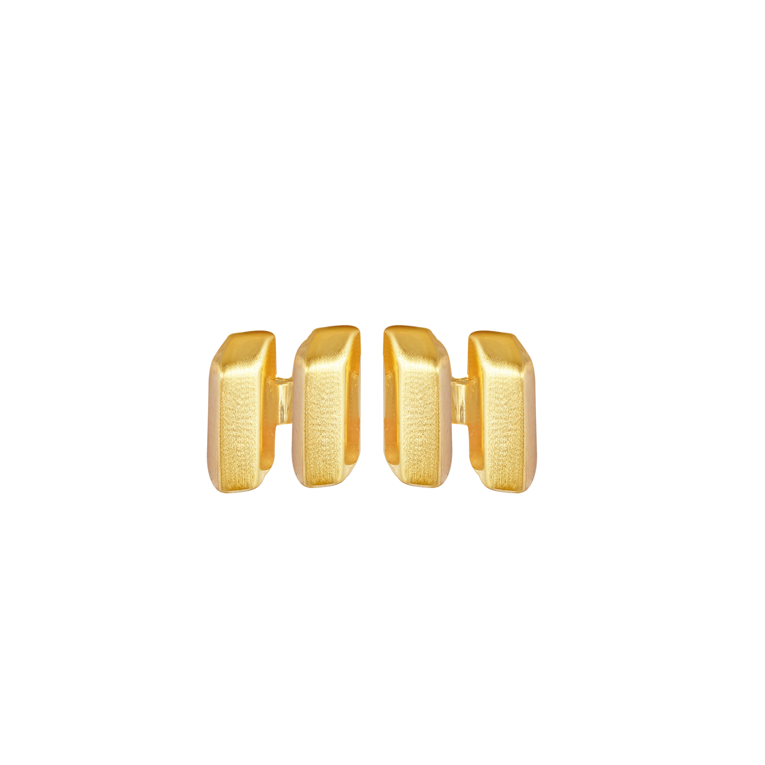 Golden Biscuit Earrings