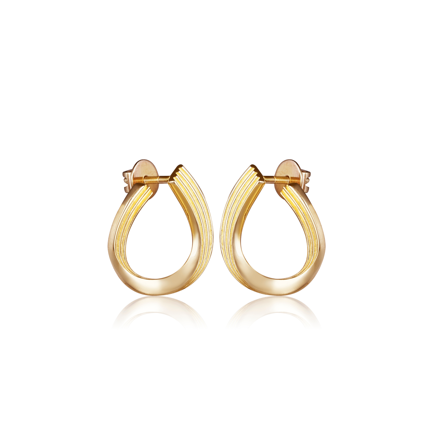 Echo Hoops Earrings