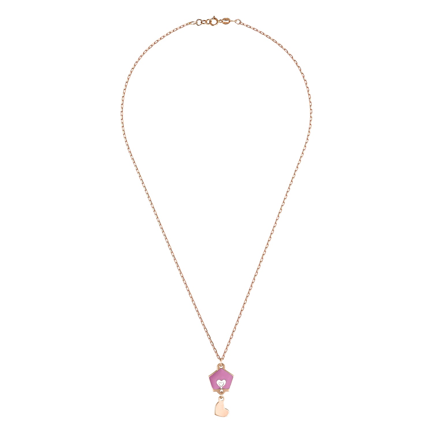 Pink Heart Haven Pendant