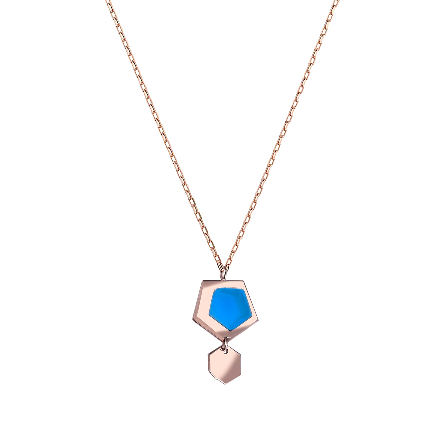 Blue Ember Pendant