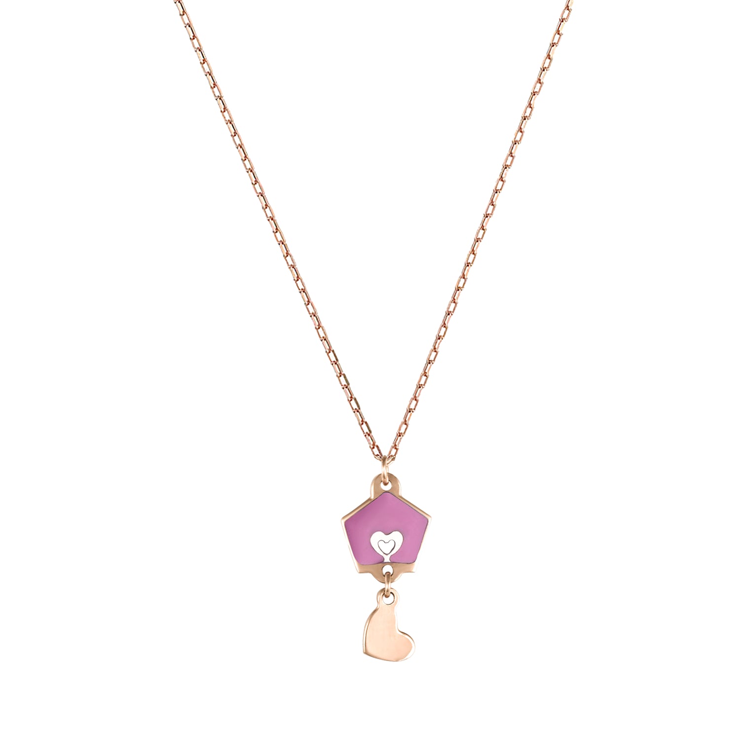 Pink Heart Haven Pendant