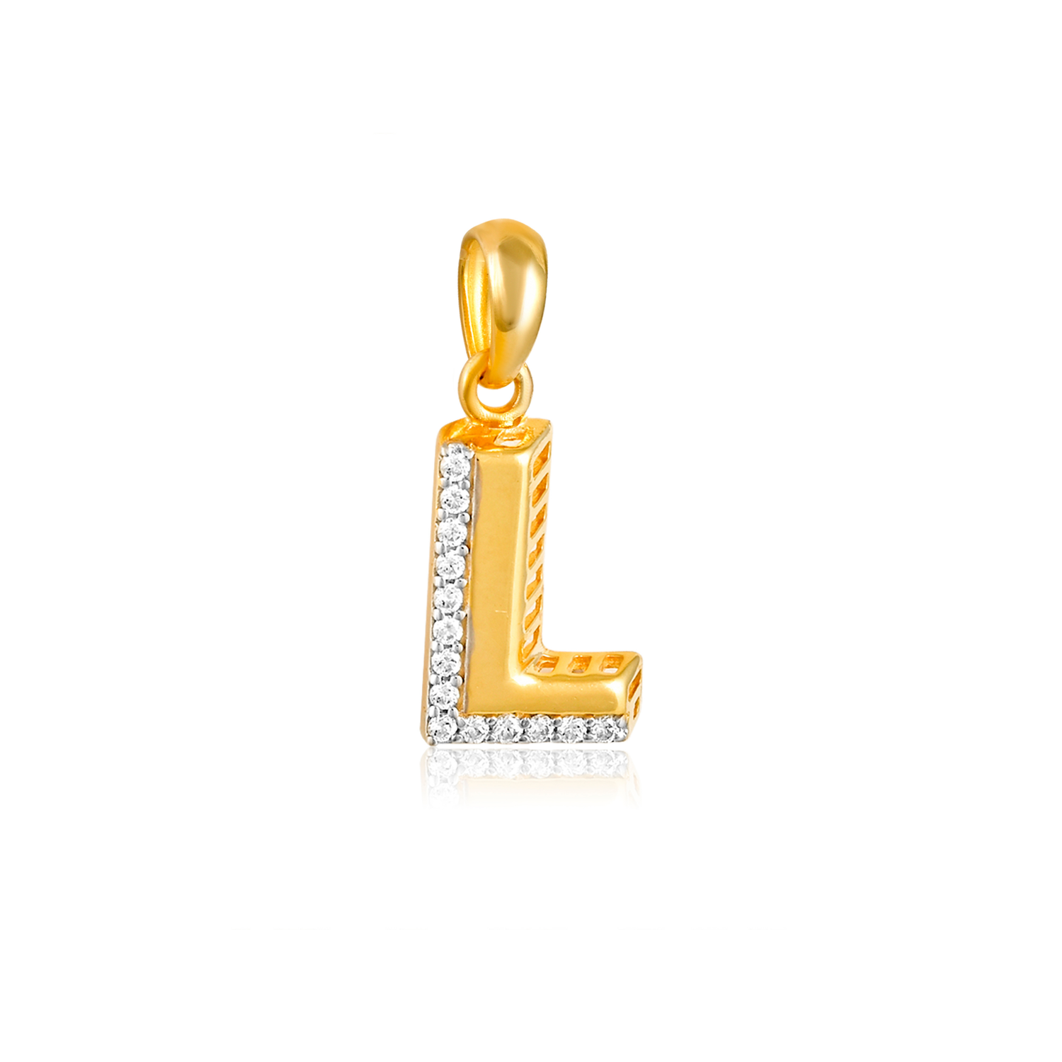 L Initial Pendant