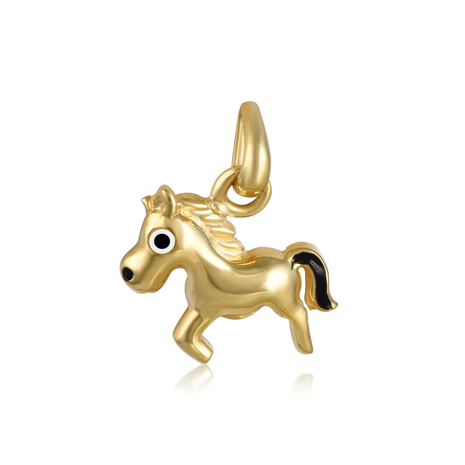 Golden Horse Pendant