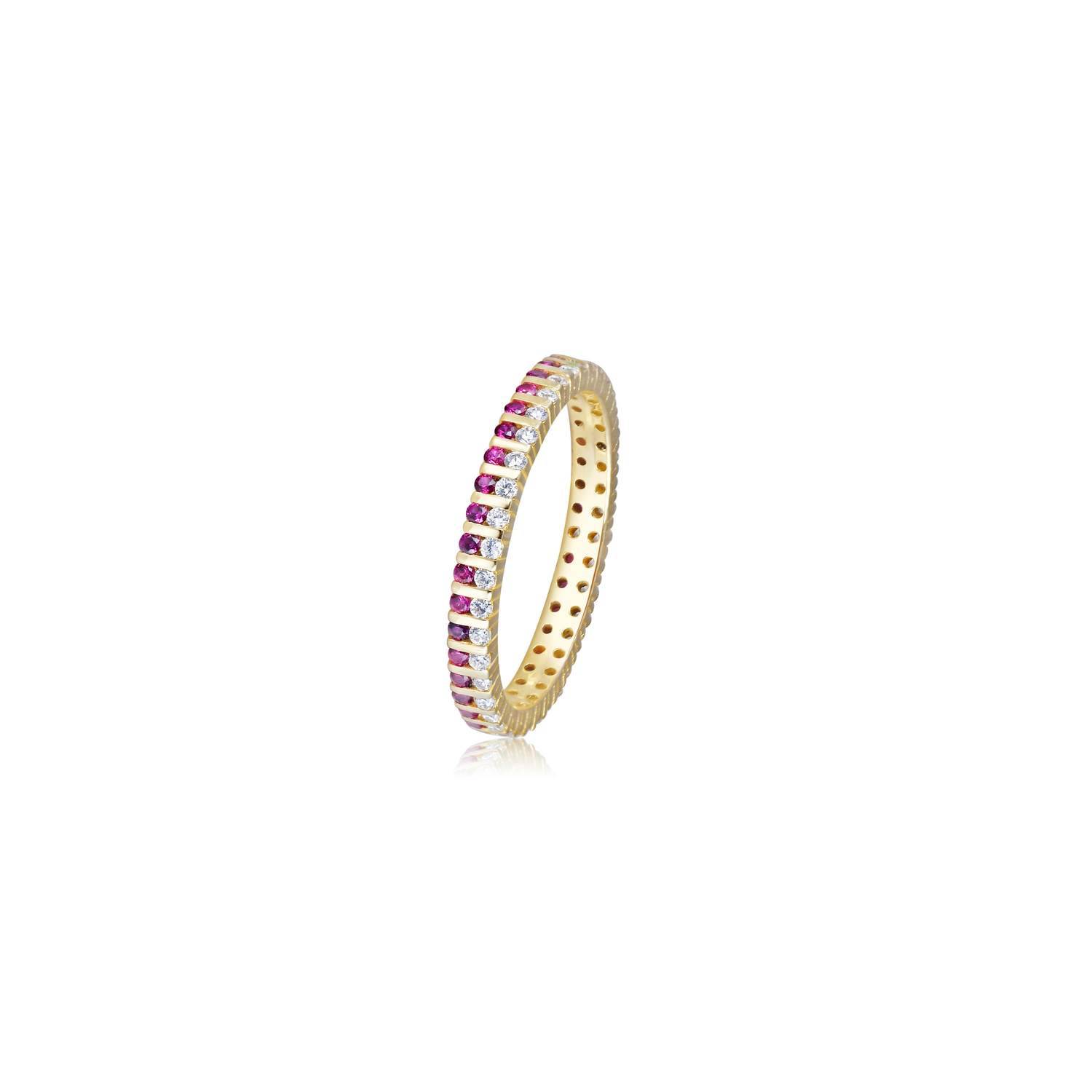 Crystaline Ruby Ring