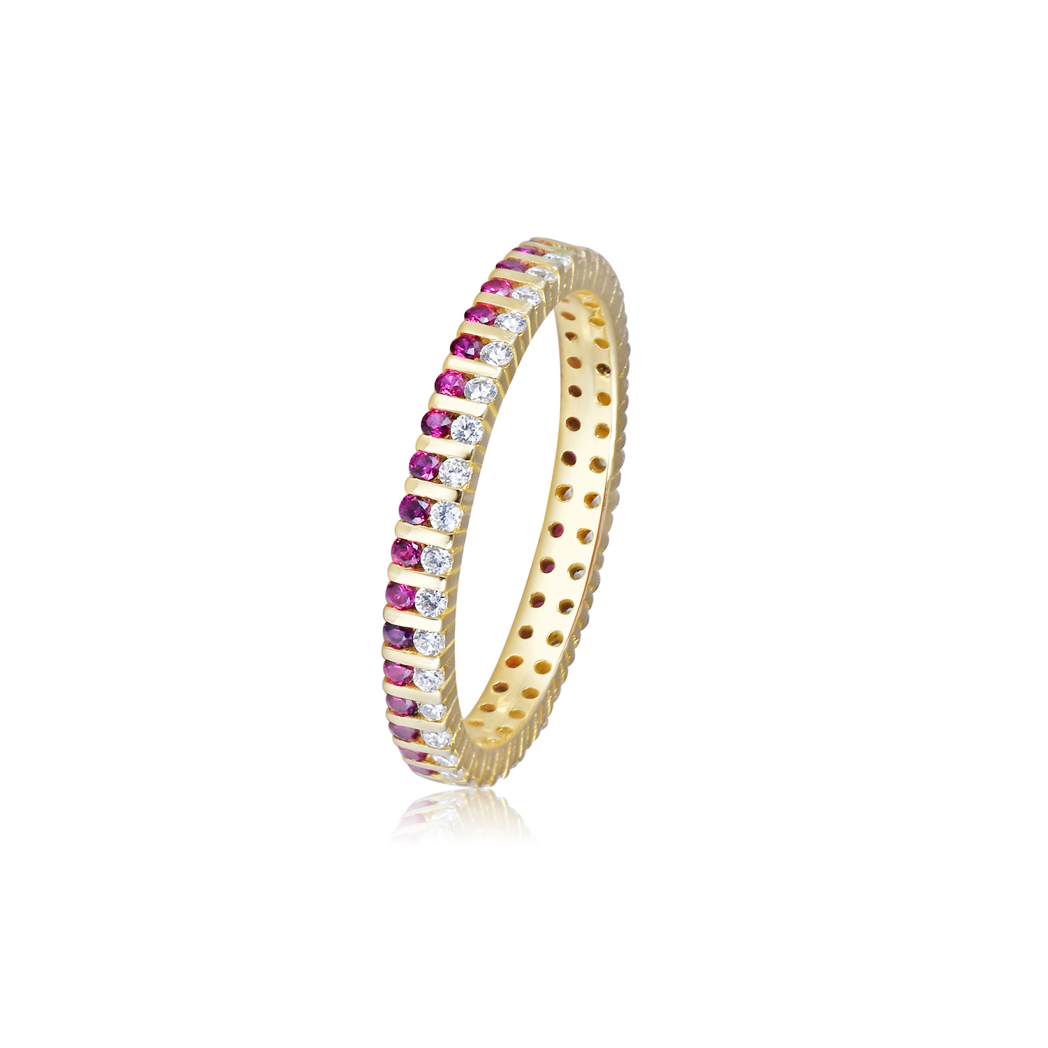 Crystaline Ruby Ring