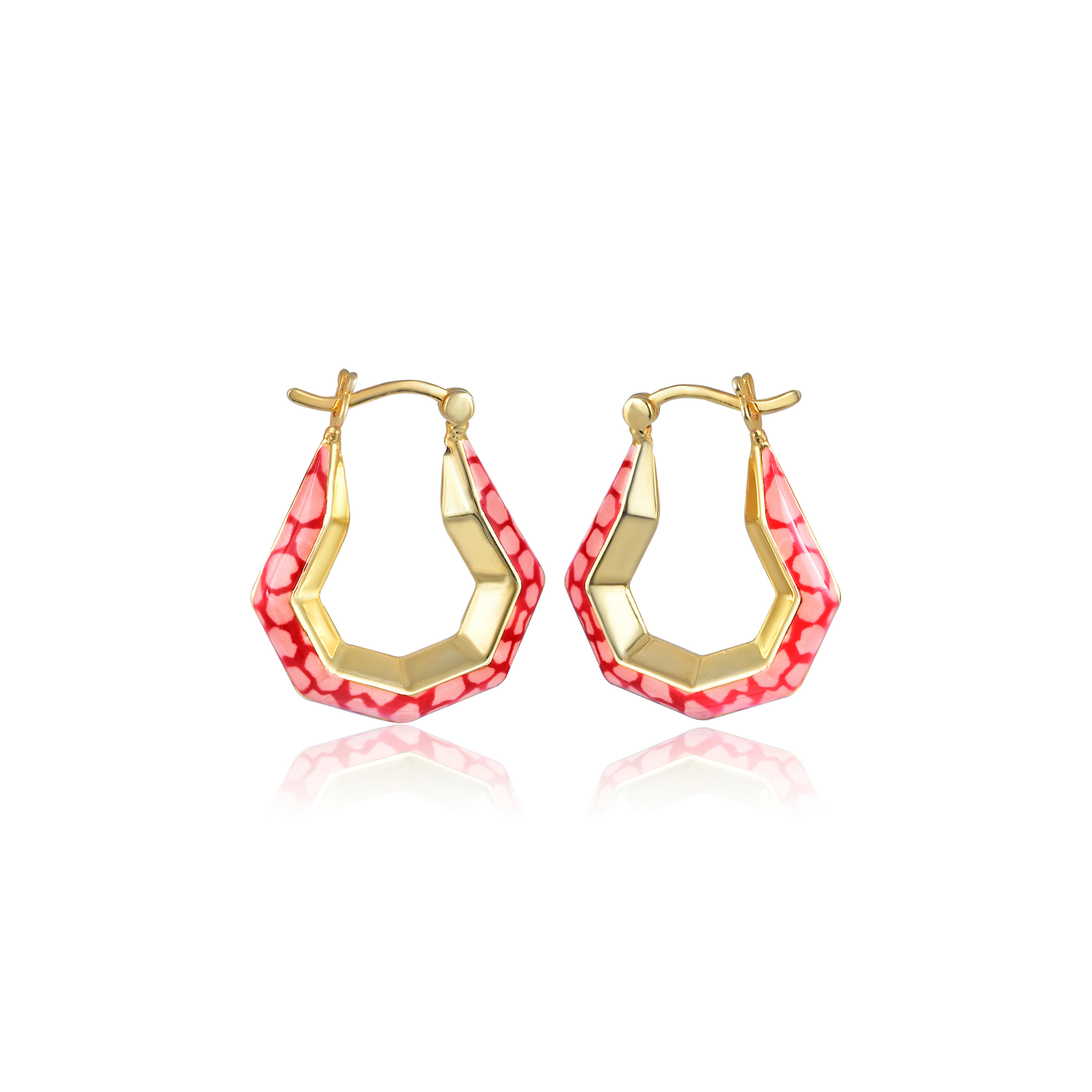 Rose Serpant Hoops | Hexa