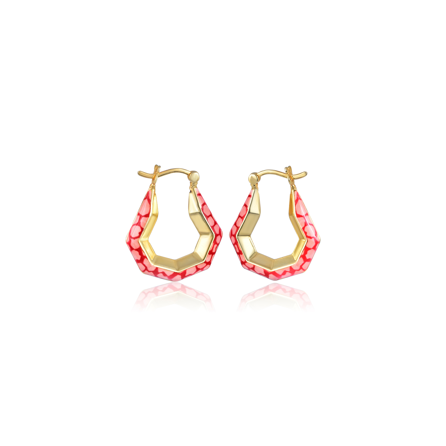 Rose Serpant Hoops | Hexa