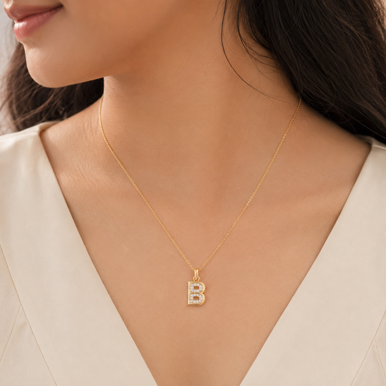 B Initial Pendant
