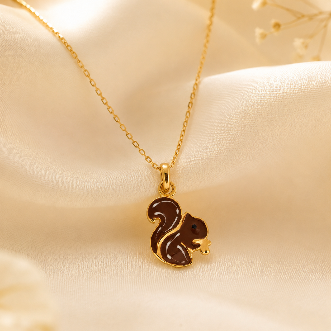 Bhusytail Squirrel Pendant