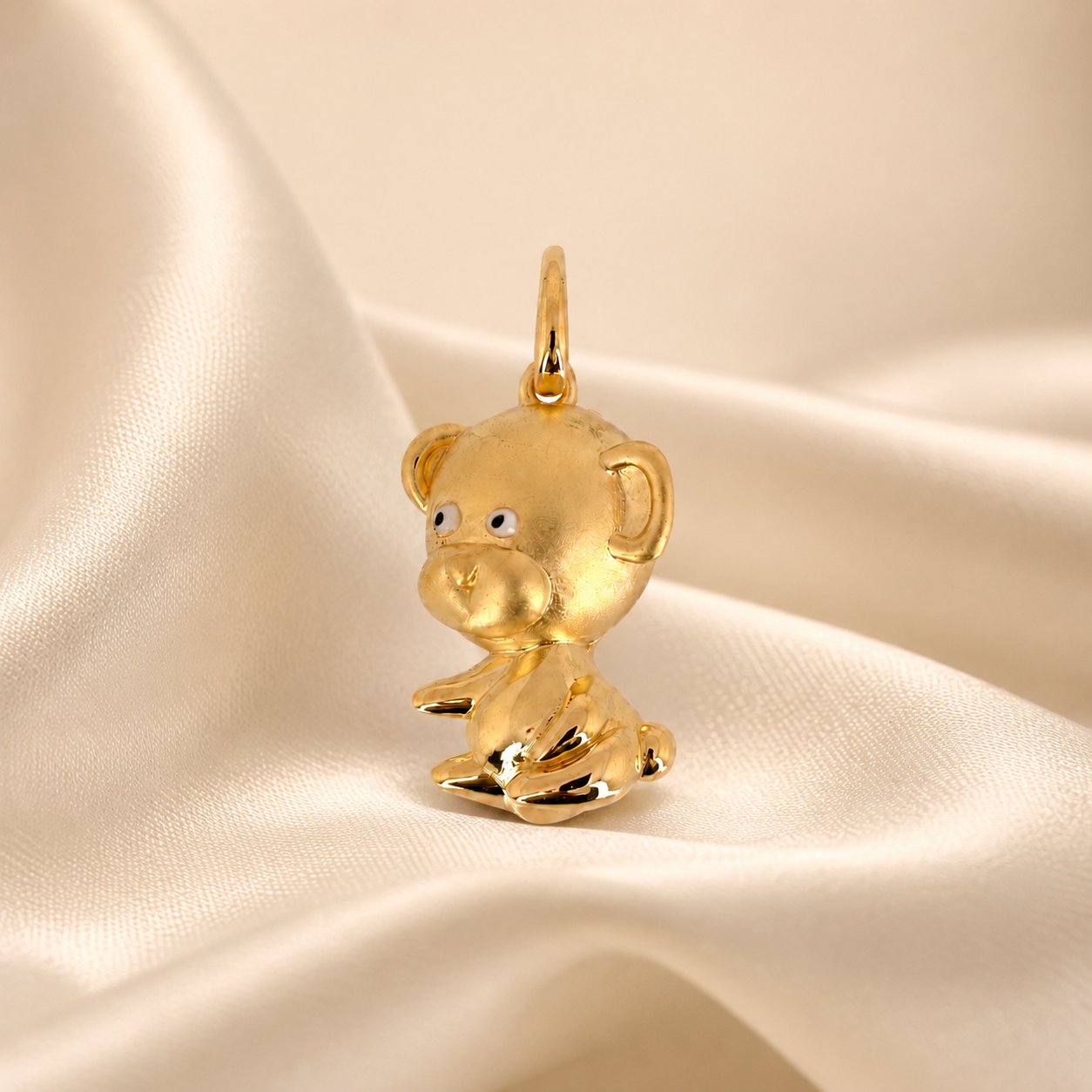 Goldy Bear Pendant