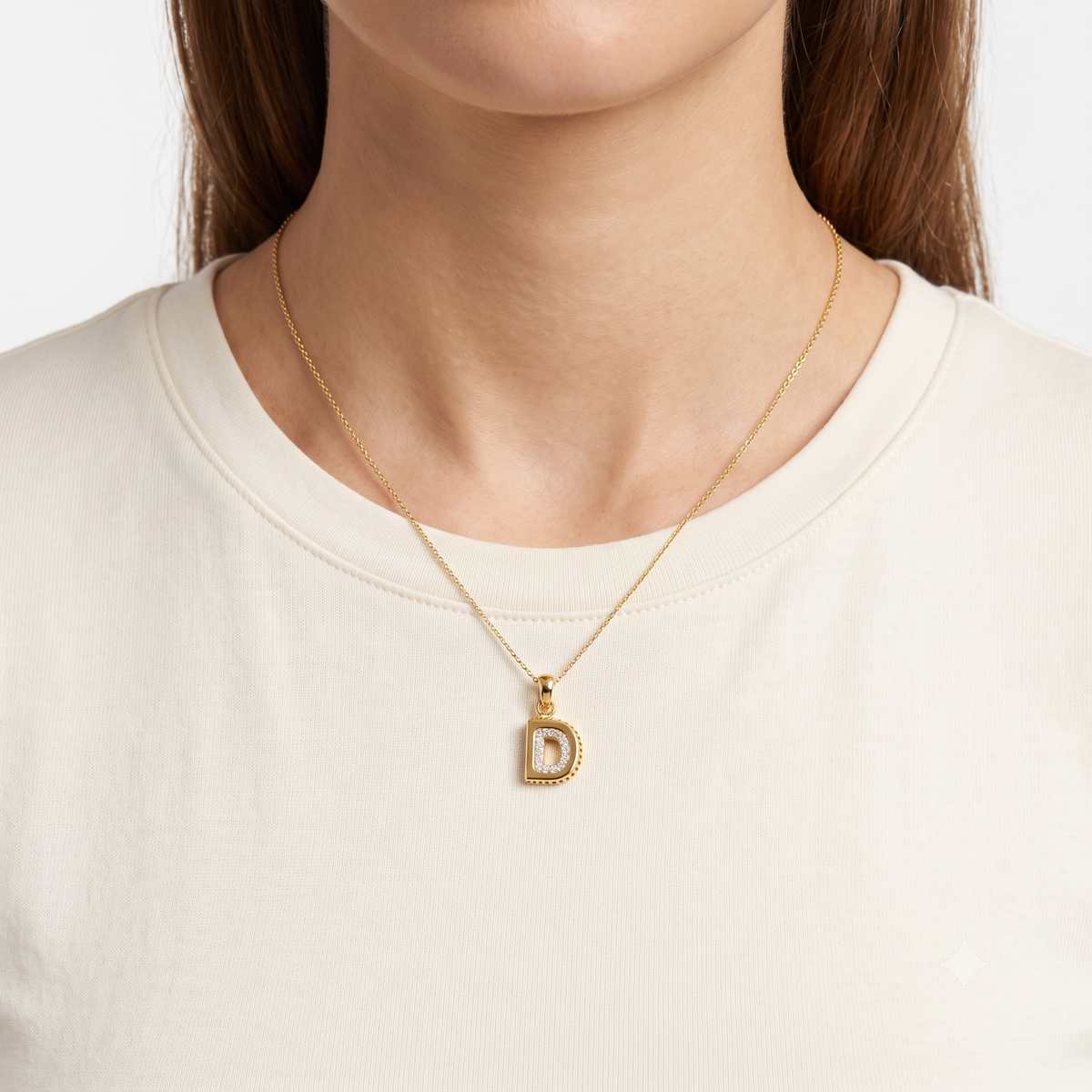 D Initial Pendant