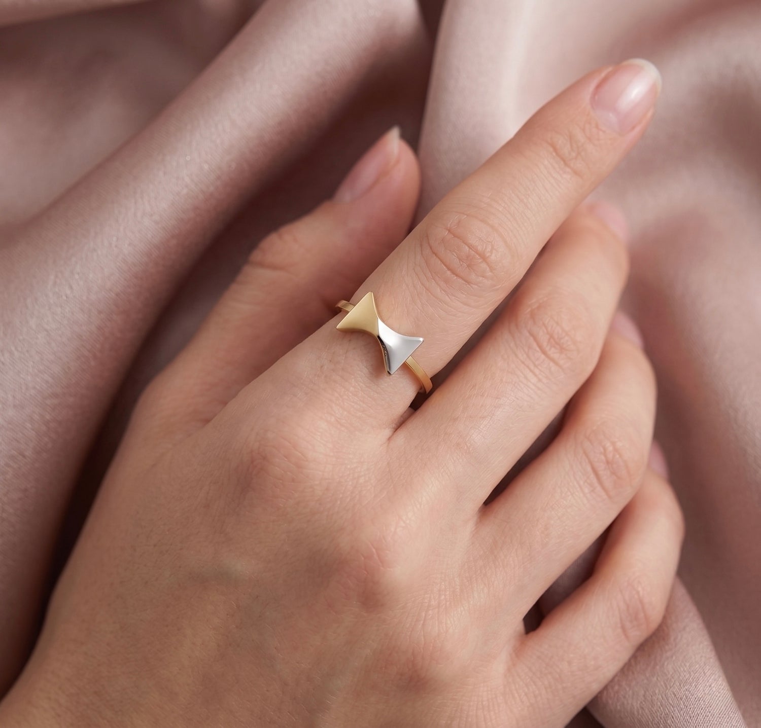 Golden Bow Ring