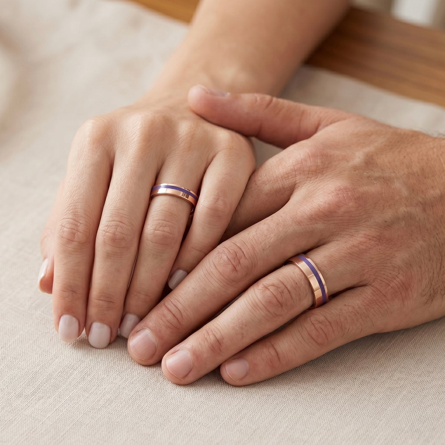 Veloura Couple Ring