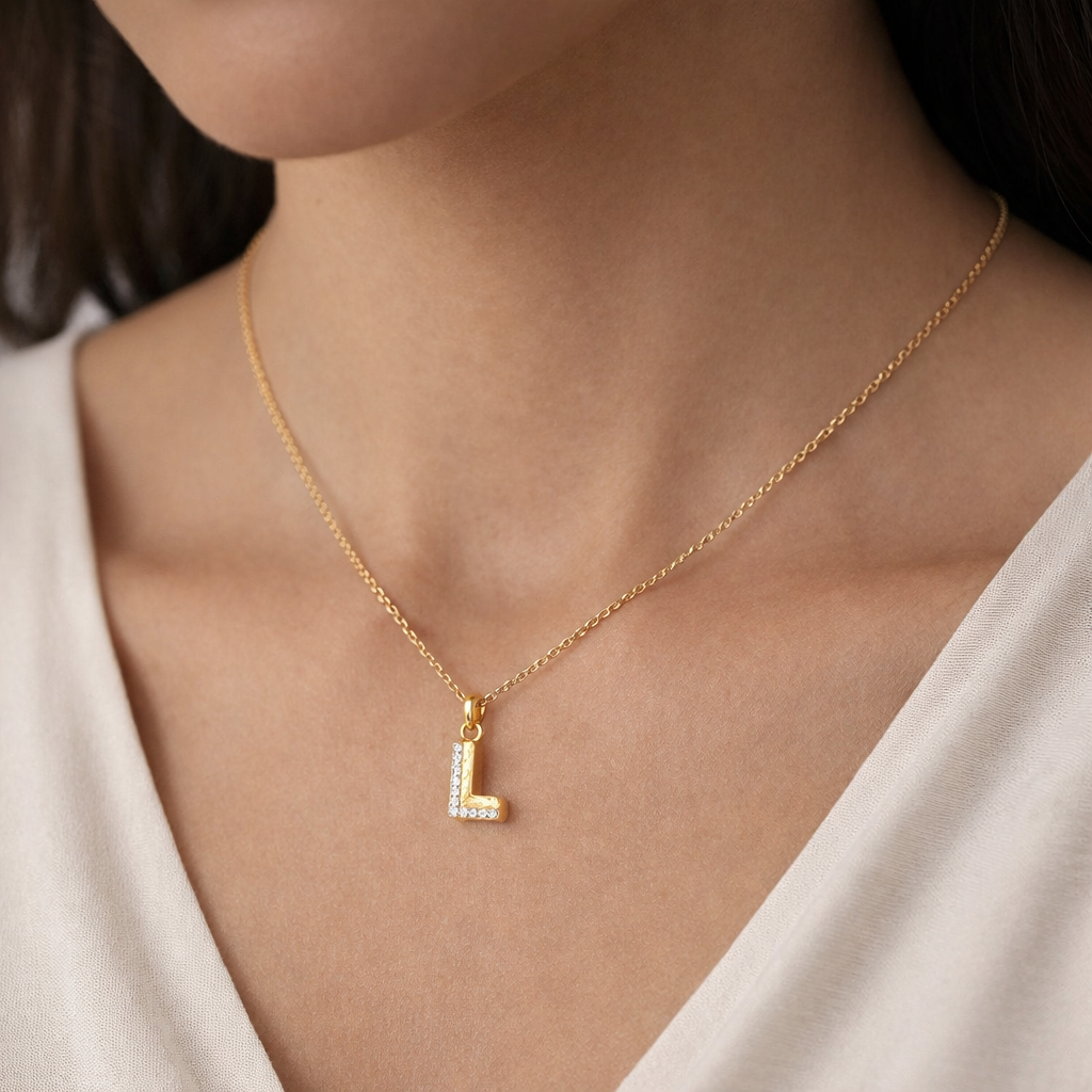 L Initial Pendant