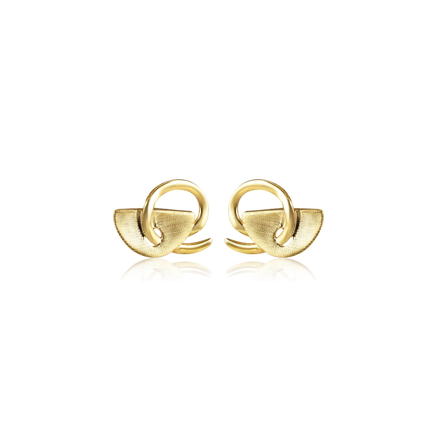 Modern Swirl Earrings