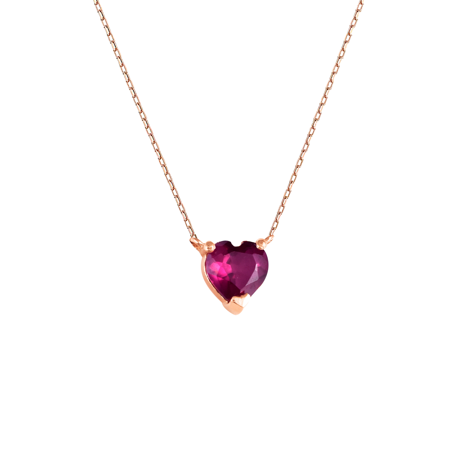 Céleste Heart Pendant Chain