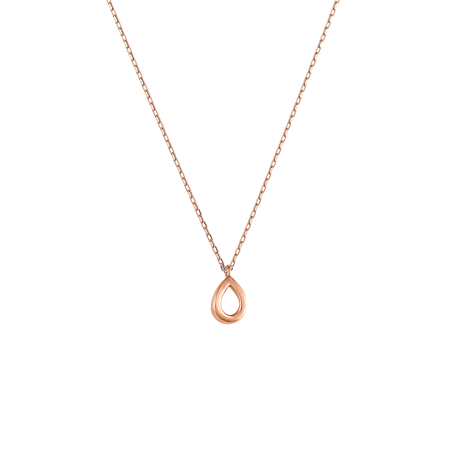 Rosélle Drop Pendant Chain