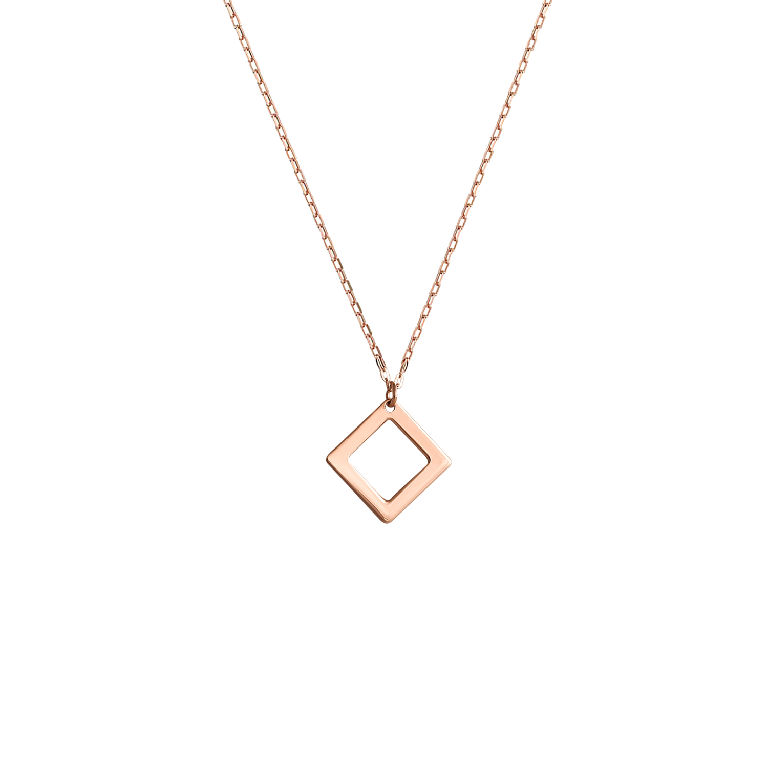The Golden Frame Pendant Chain