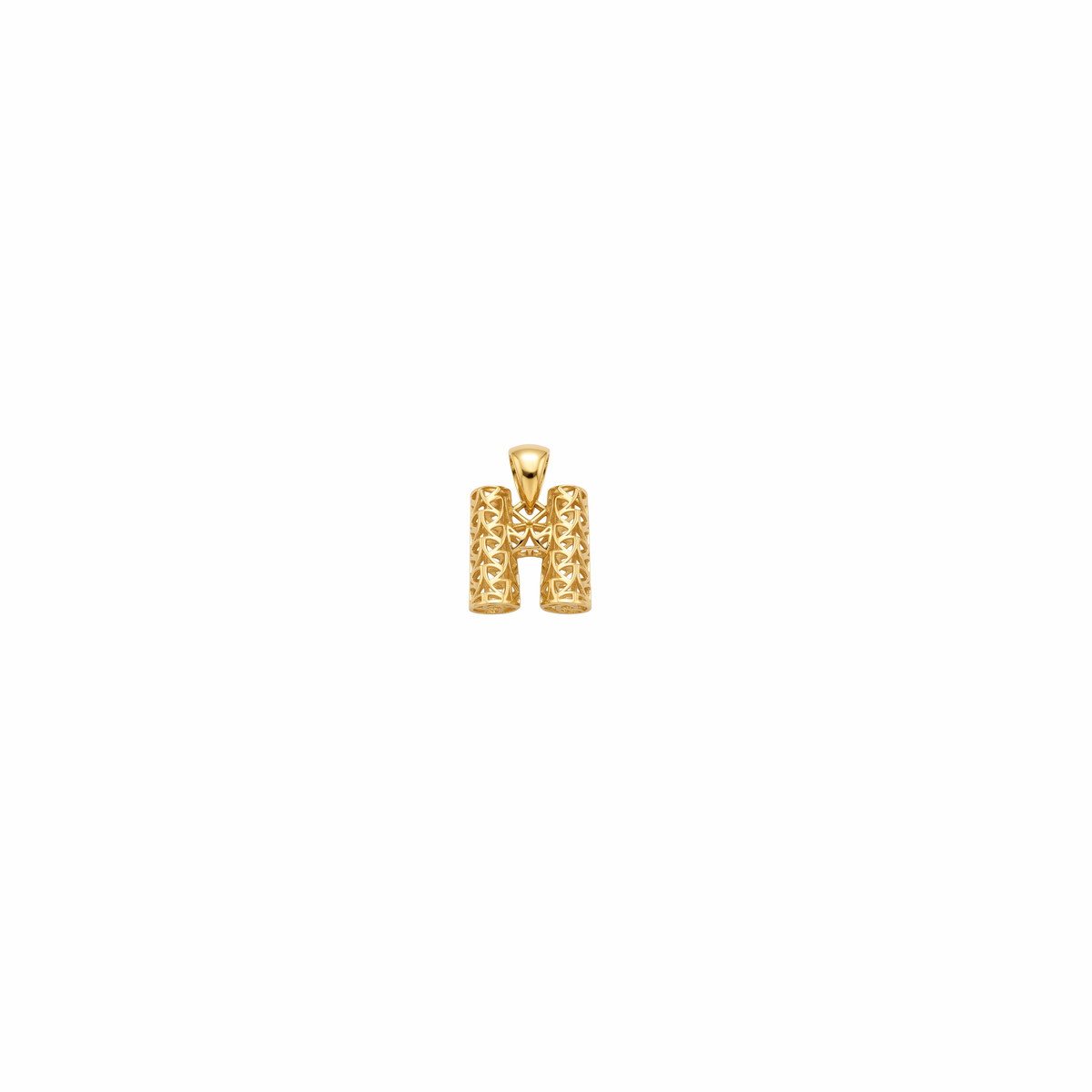H Name Pendant