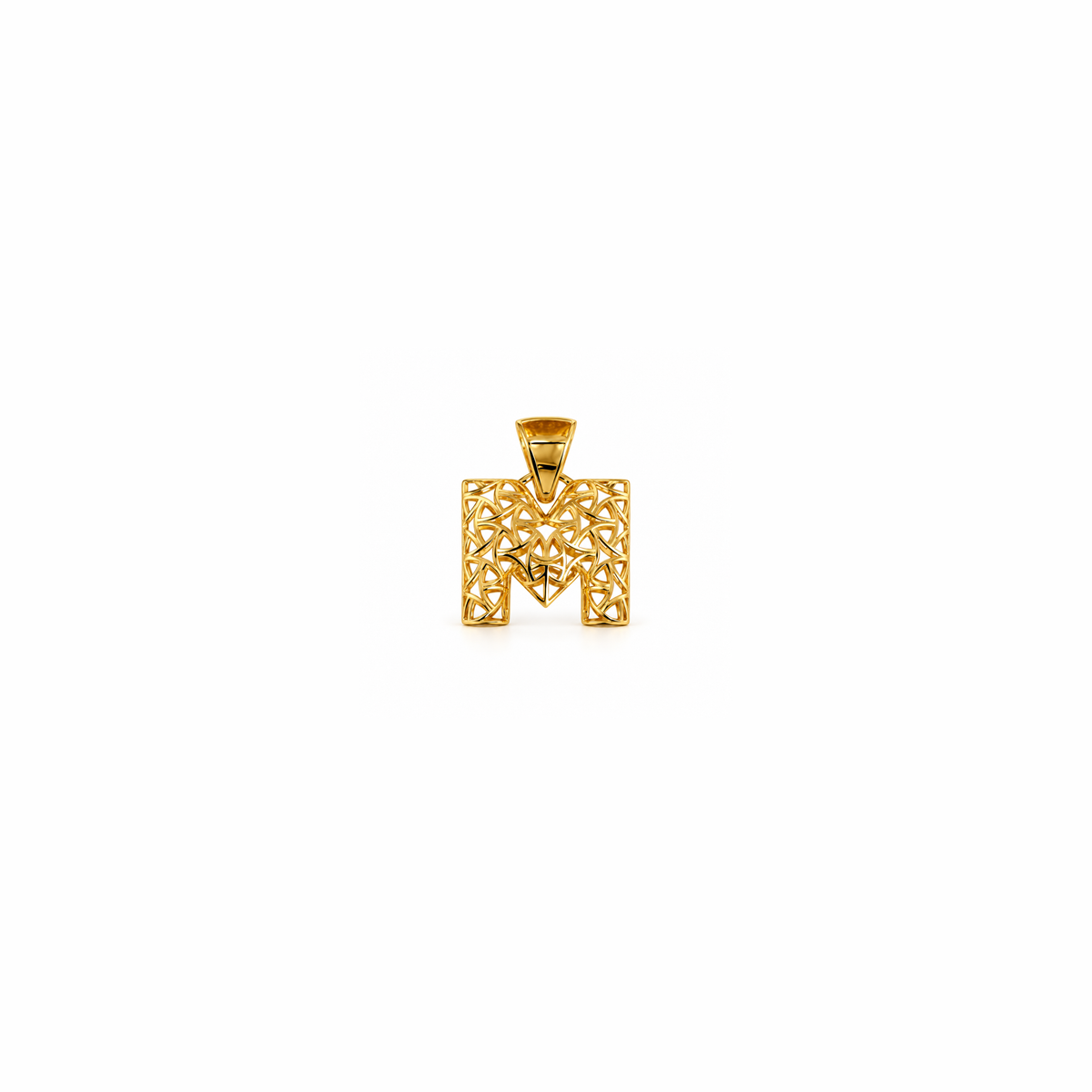 M name Pendant