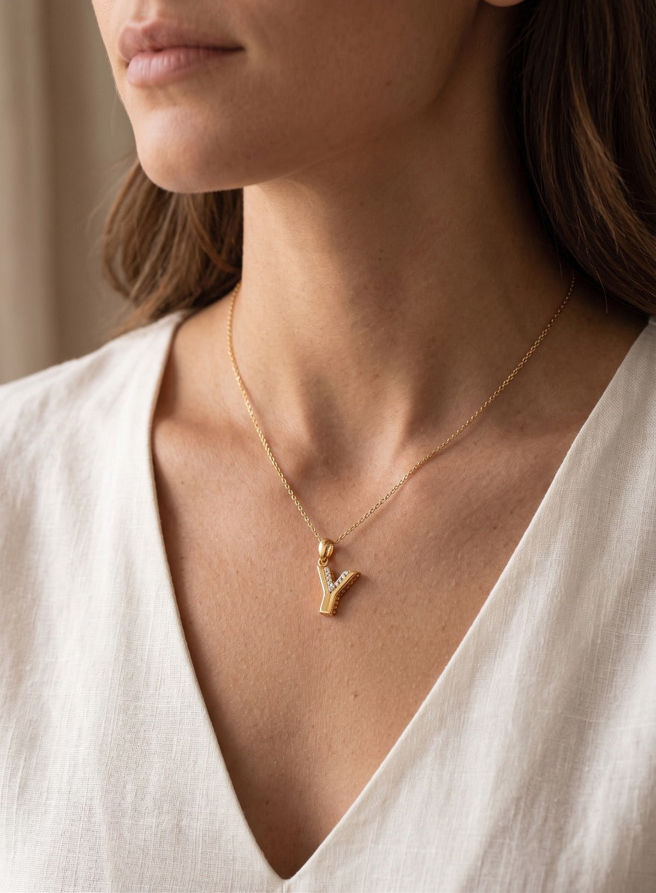 Y Initial Pendant